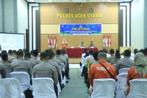 Polres Aceh Utara Gandeng BPS Gelar Pelatihan Aplikasi Fasih untuk Perkuat Ketahanan Pangan