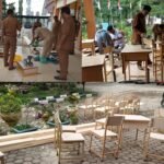 Pascabanjir, SMK Negeri 1 Lhoksukon Rehabilitasi 150 Meja dan Kursi Secara Swadaya Meski Tanpa Jurusan Terkait