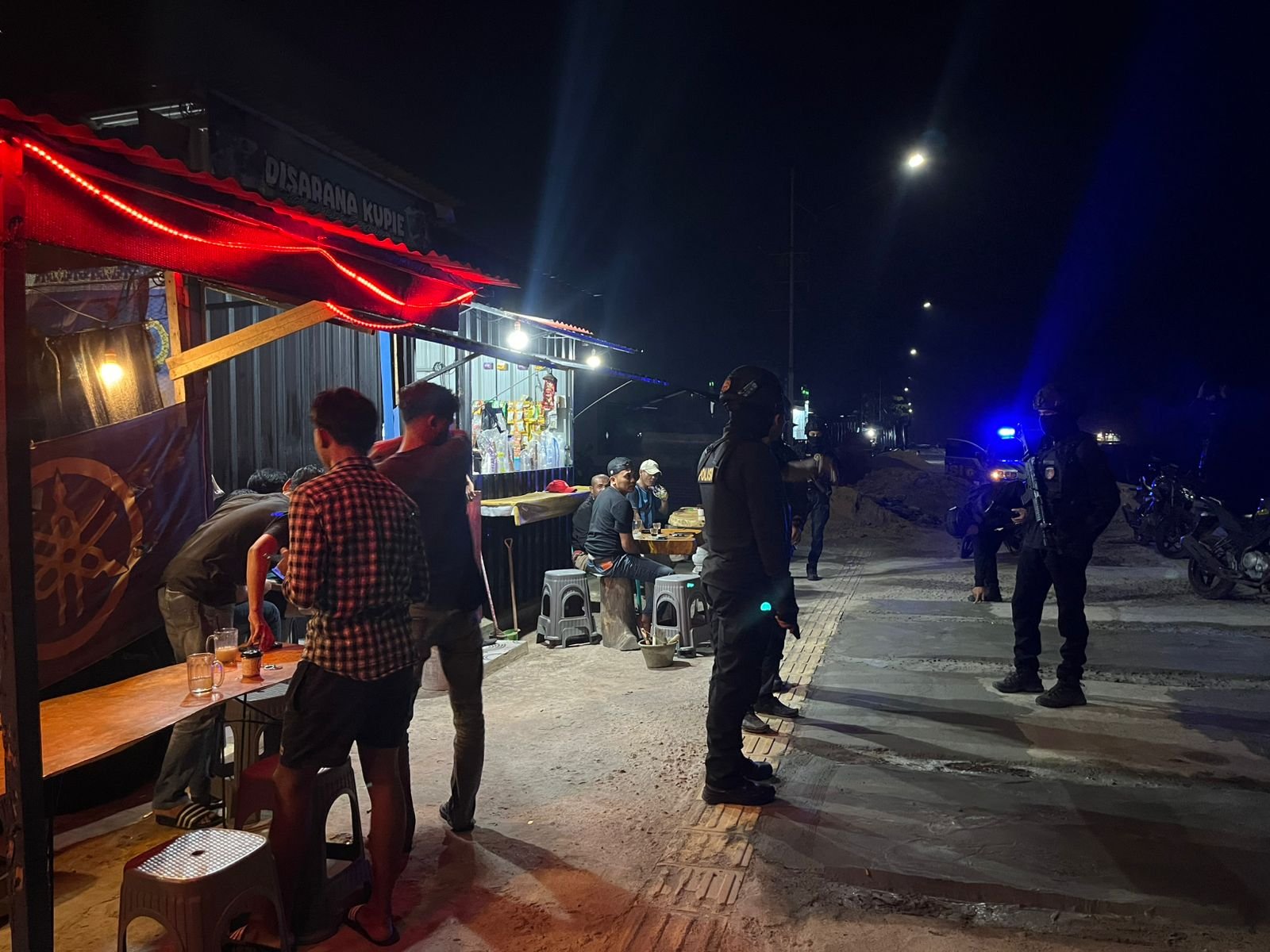 Antisipasi Kenakalan Remaja di Bulan Ramadan, Tim Star Reborn Polres Lhokseumawe Patroli Dini Hari