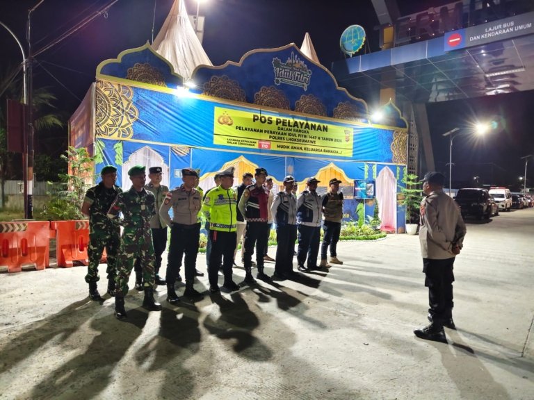 Patroli Wisata Pantai Rancung, Polisi Imbau Pengunjung Jaga Keselamatan Saat Libur Lebaran