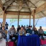 Pantau Situasi Kamtibmas Idulfitri, Kapolres Aceh Utara Ikuti Vidcon Bersama Kapolri dari Pantai Bantayan