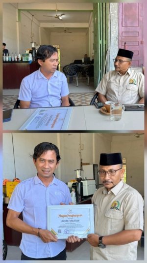 Aipda Maulizar Terima Piagam Penghargaan atas Aksi Heroik Selamatkan Warga dari Banjir Bandang di Sawang