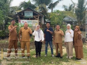 KLH/BPLH Tinjau Bank Sampah Mandiri Nibong Baroh, Dorong Pengelolaan Sampah Berbasis Desa