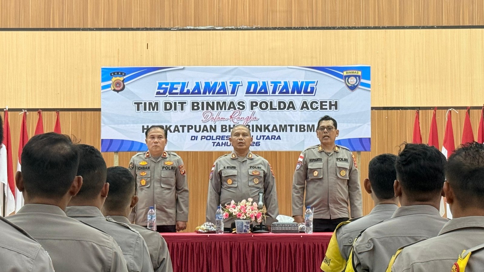 Tingkatkan Kemampuan Personel Bhabinkamtibmas, Dit Binmas Polda Aceh Gelar Pelatihan Aplikasi E-learning