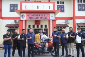 Gerak Cepat Sat Reskrim Polres Aceh Utara, Curanmor di Nibong Terungkap dalam 1×12 Jam