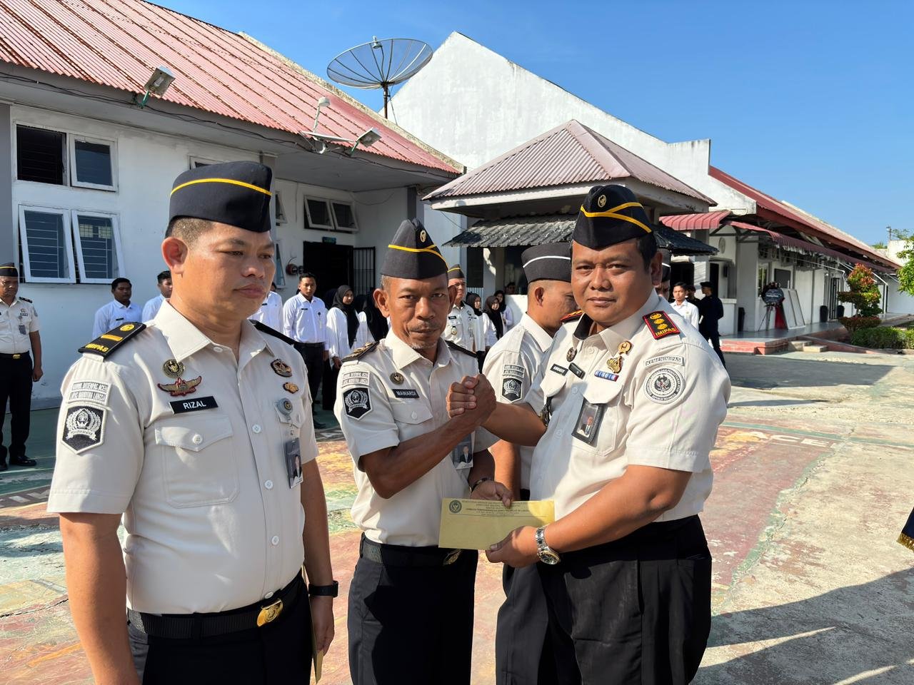 Apresiasi Dedikasi Pegawai, Lapas Narkotika Langsa Gelar Kenaikan Pangkat dan Penghargaan Pegawai Teladan