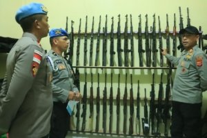 Propam Polda Aceh Lakukan Mitigasi Penyalahgunaan dan Penertiban Senjata Api Organik di Polres Aceh Utara