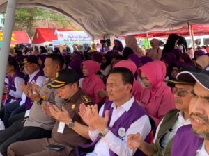 Polres Aceh Utara Kerahkan Seratusan Personel Amankan Kunjungan Ketua Umum Tim Pembina Posyandu Pusat