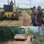 Warga Tanah Luas Bersyukur, Jalan Lingkungan dan Jalan Tani Mulai Diperbaiki Pascabanjir