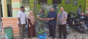Kepala SMKN 1 Baktiya Barat Gandeng Koramil 18/Baktiya Barat Dukung Penghijauan Sekolah