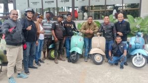 Komunitas Bhayangkara Petro Scooter Binaan Kapolres Lhokseumawe Gelar Bakti Sosial & Silaturahmi