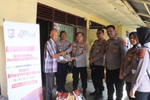 Anjangsana Hari Bhayangkara Ke-80, Polres Aceh Utara Rajut Kepedulian dan Momentum Silaturahmi