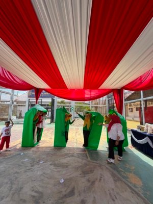 Riuh Tawa dan Semangat Kompetisi, Keluarga Besar Lapas Narkotika Langsa Meriahkan HUT ke-81 RI