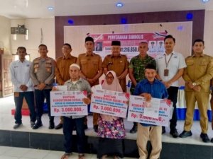 Bantuan Isi Hunian dan Jadup Rp11,21 Miliar Disalurkan ke Sejumlah Wilayah Aceh Utara