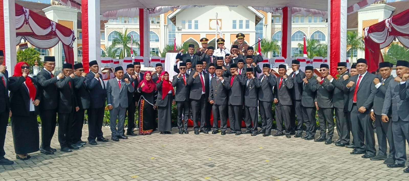 Pemkab Aceh Utara Sukses Gelar Upacara HUT ke-81 RI