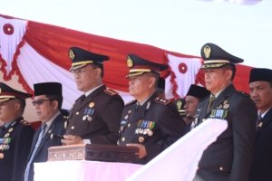 Kapolres Aceh Utara Hadiri Upacara HUT ke-81 Kemerdekaan Republik Indonesia
