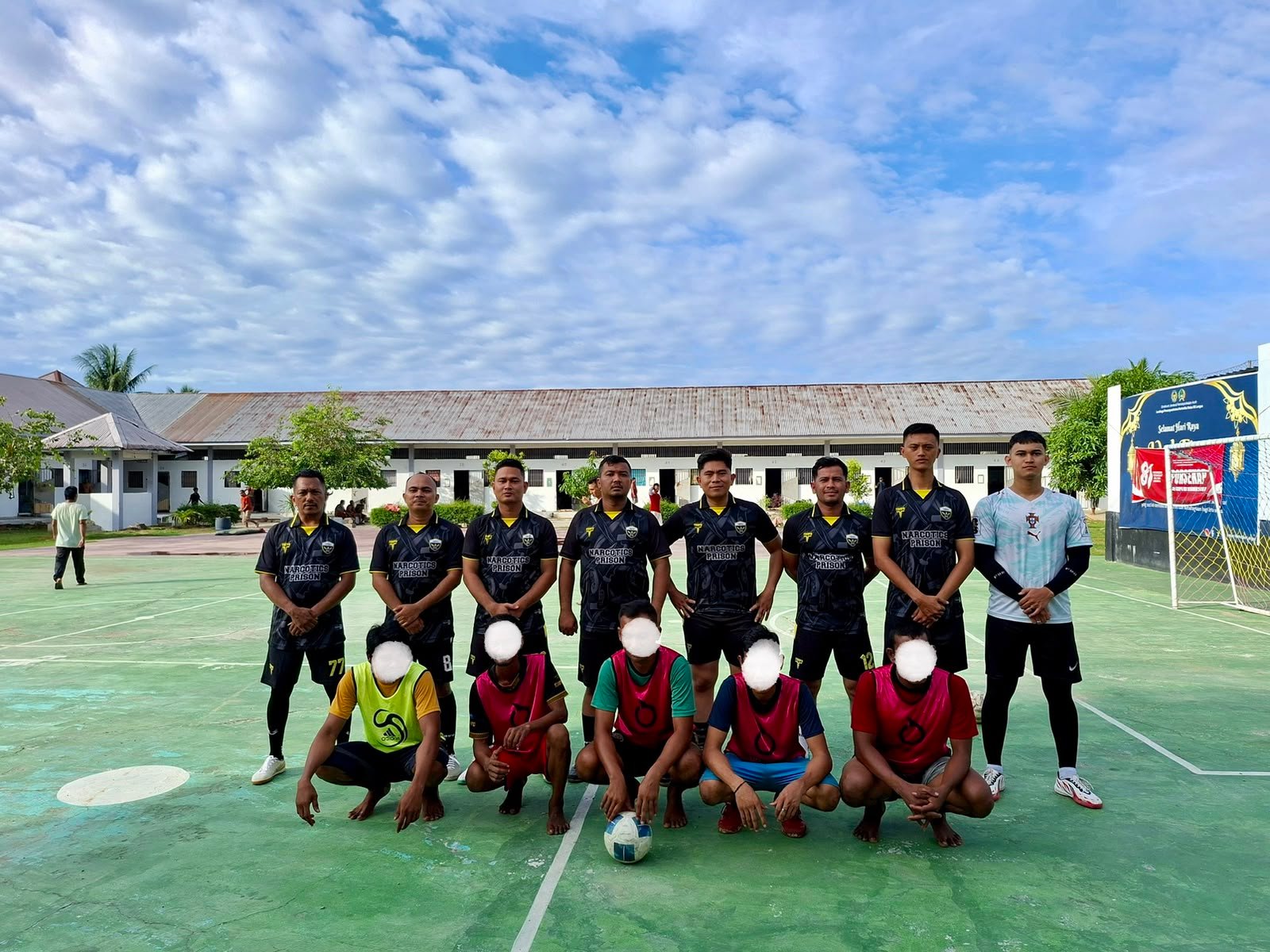 Futsal Jadi Pembuka Semarak HUT ke-81 RI di Lapas Narkotika Langsa