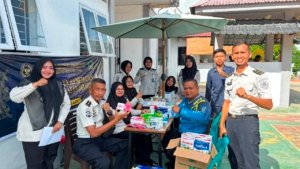 Jaga Kebugaran Pegawai, Lapas Narkotika Langsa Fasilitasi Pemeriksaan Kesehatan Gratis