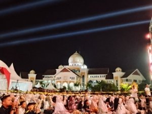 Ribuan Jemaah Padati Malam Zikir Milad 800 Samudera Pasai, Pesan Tgk Habibi Jadi Sorotan