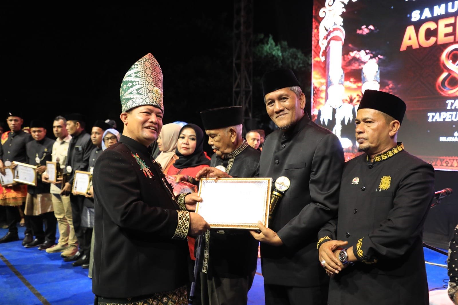 Meriah hingga Malam, Milad Aceh Utara ke-800 Ditutup Tegas Ayahwa Demi Ketertiban