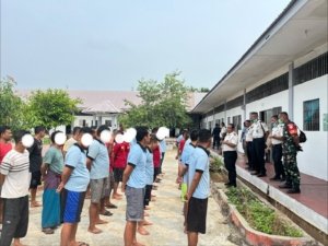 Tindak Lanjut Arahan Dirjenpas, Lapas Narkotika Langsa Gelar Razia Gabungan